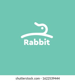 Minimalist Logo, Clean, Rabbit, Logo Design