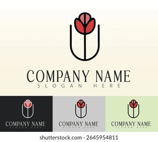 A minimalist logo concept for healthy food brands.
