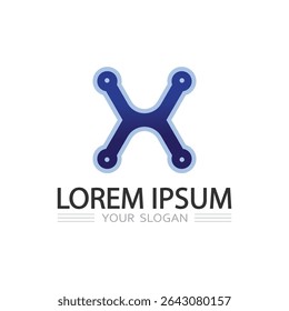Minimalist Logo Design Featuring Strong and Clean Letter H Concept