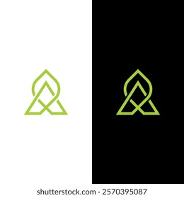 The minimalist logo design and geometric shapes make it look modern and simple.