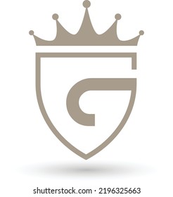 Minimalist Logo Design With King Crown
