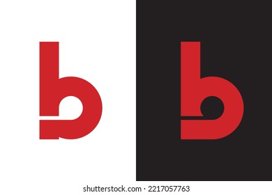 Letra b de diseño de logotipo minimalista que es adecuada para su negocio.