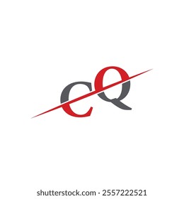 Minimalist Logo with Dynamic Diagonal Line