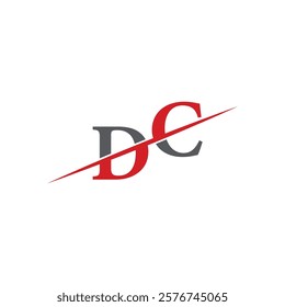 Minimalist Logo with Dynamic Diagonal Line