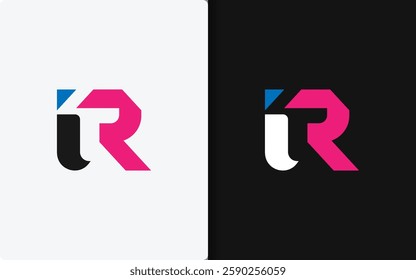 A minimalist logo featuring the letters I and R seamlessly combined in a sleek and modern design, symbolizing innovation and professionalism.