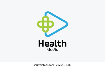 Minimalist logo healthy for medical industry