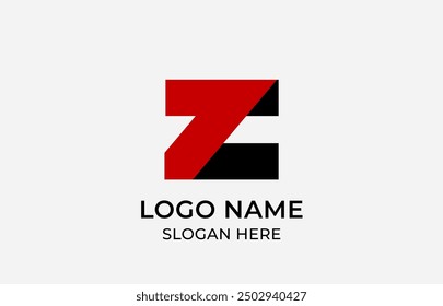 Minimalist Logo Letter Z combined with number 7 seven, Bold, modern and Solid. with full brand kit stationery, Mega bundle pack. Editable file