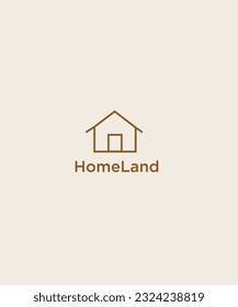 Minimalist Logo | Line Art Logo | Real Estate Logo Design 