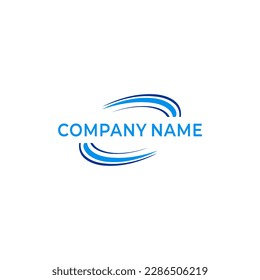 minimalistisches Logo-Rundkreisdesign für professionelle Unternehmen oder Unternehmen
