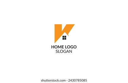 A minimalist logo with a simple yet elegant house silhouette, representing the essence of home.