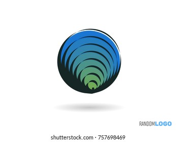 Minimalist logo style, for your new startup. Vector easy to edit
