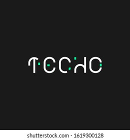 Minimalist logo type concept vector eps 10