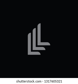 minimalist logo vector letter M