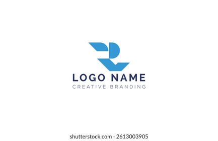 Minimalist LR Logo for Branding and Identity.