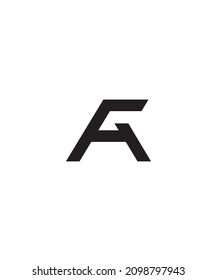 Minimalist and luxurious initial letter A F design logo