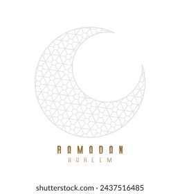 minimalist luxury design social media feed for Muslim Ramadan Kareem celebration	