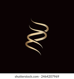 Minimalist Luxury Initials ZZ Logo