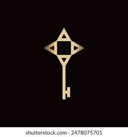 Minimalist Luxury Property Logo Icon Vector