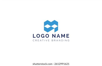 Minimalist M Logo for Branding and Identity.