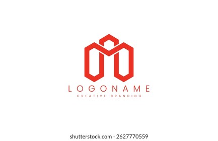 Minimalist M Logo for Branding and Identity.