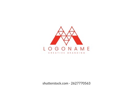 Minimalist M Logo for Branding and Identity.
