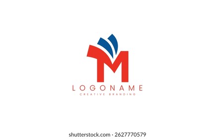 Minimalist M Logo for Branding and Identity.