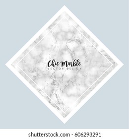 Minimalist Marble Texture Vector Design