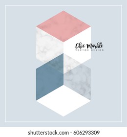Minimalist Marble Texture Vector Design