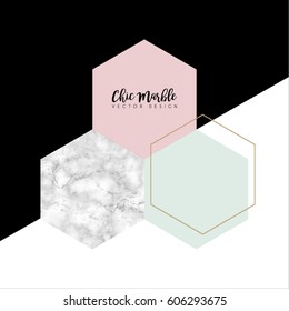 Minimalist Marble Texture Vector Design