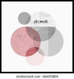 Minimalist Marble Texture Vector Design