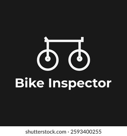 Minimalist And Modern Bicycle, Bike Logo Template. Bike, Bicycle, Brand, Service Logo. 