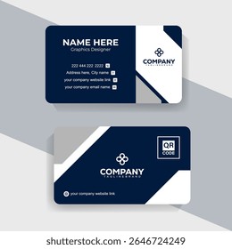 Minimalist Modern Business Card Design for Office Staff