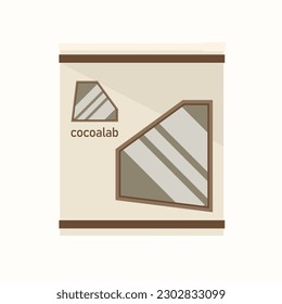 minimalist modern cafe side view