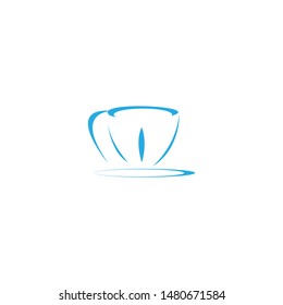 Minimalist and modern coffee cup design