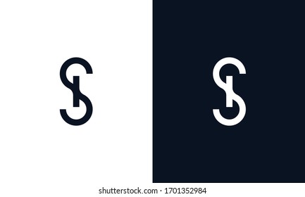 Logo de la carta minimalista moderna creativa y elegante.