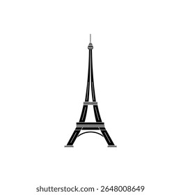 Ícone Moderno Minimalista da Torre Eiffel
