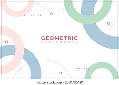 minimalistischer, moderner geometrischer Hintergrund, Vektor-EPS10