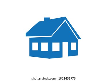 Minimalist and modern house logo template. Simple work and adjusted to suit your needs.