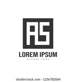 Minimalist and modern Initial letter logo template design
