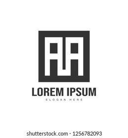 Minimalist and modern Initial letter logo template design