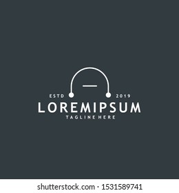 Minimalist and modern initial A logo design