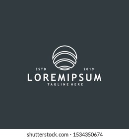 Minimalist and modern initial A logo design
