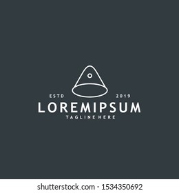 Minimalist and modern initial A logo design