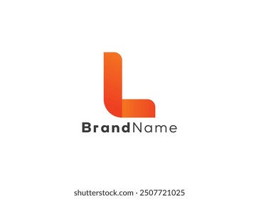 Minimalist and modern letter L logo design template