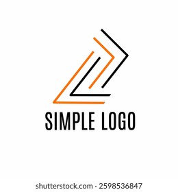 Minimalist and modern logo design created with infinite design