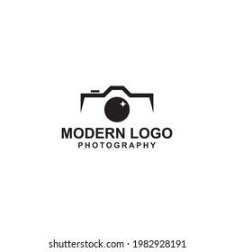 minimalist and modern logo design for photography