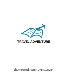 minimalist and modern logo design for travel and adventure