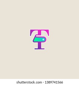 Minimalist and modern logo for tshirt factory