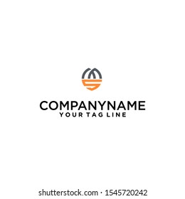 MINIMALIST AND MODERN MS LOGO