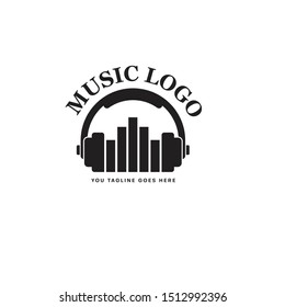 Minimalist Modern Music Logo Suitable Studio Stock Vector (Royalty Free ...